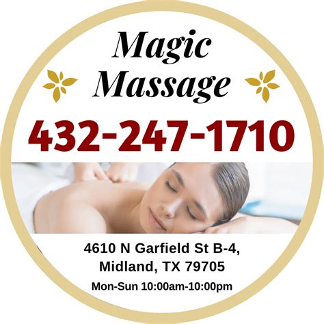 Unleash the Power of Magic Massage in Midland for Pain Relief